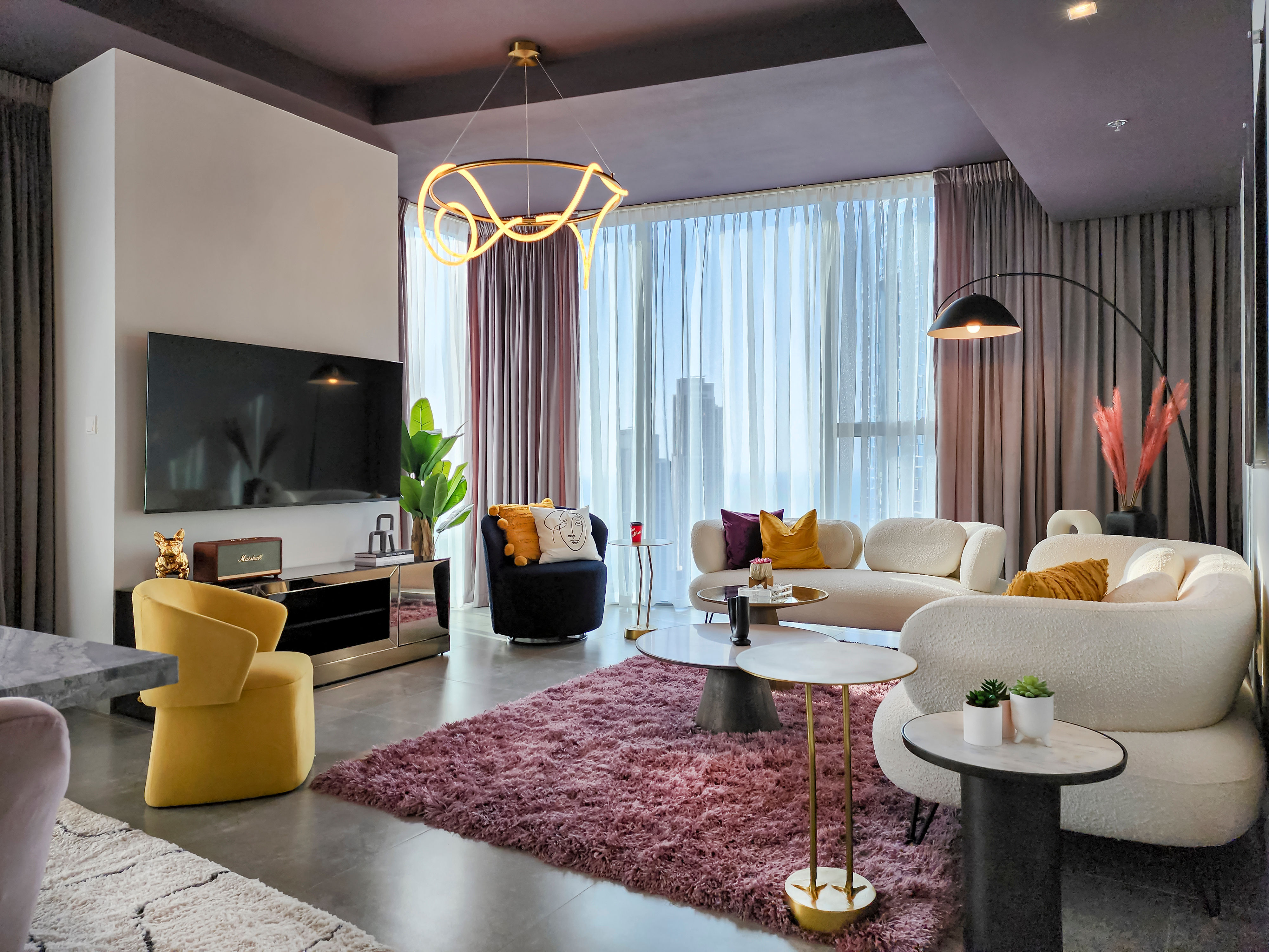 Living Room in The Plum