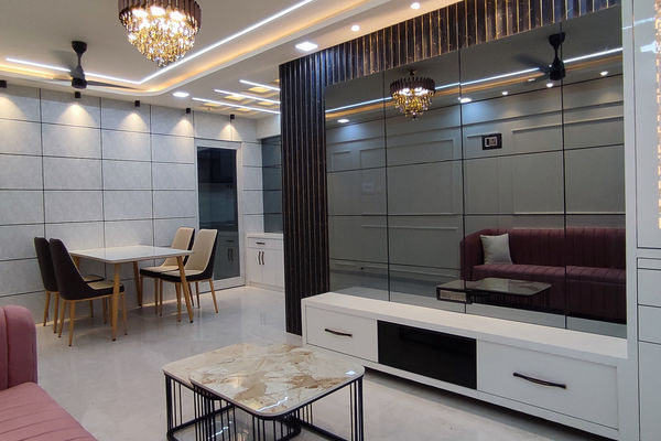 Dining Room & TV Unit in 2bhk
