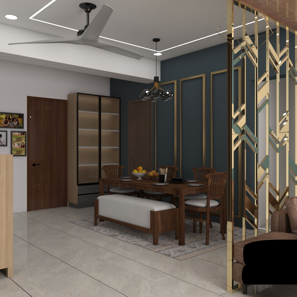 Dining Room in Residence Gurugram