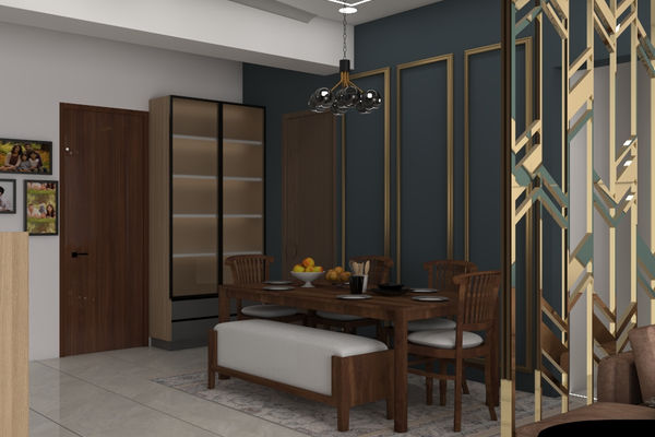 Dining Room in Residence Gurugram