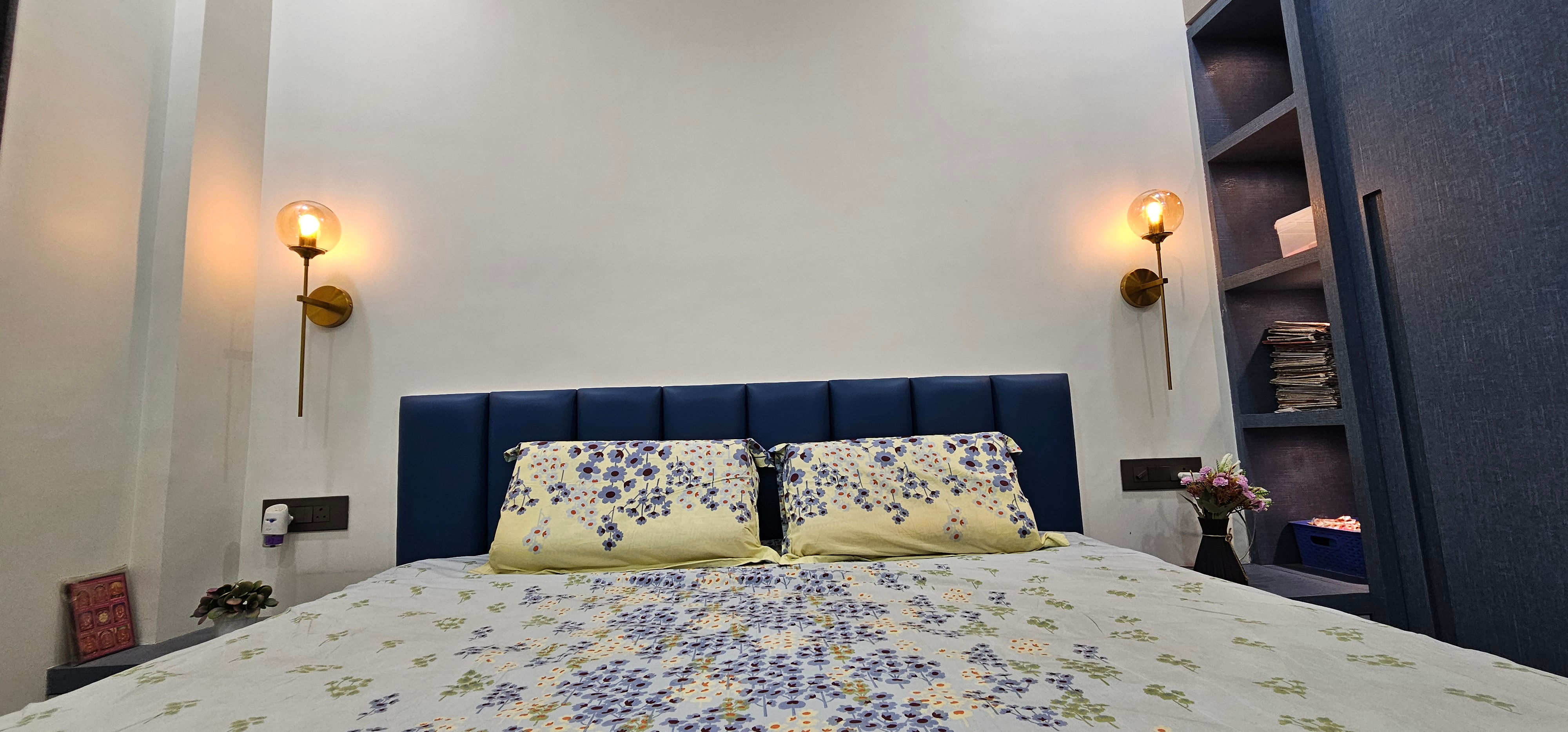 Bedroom in Bungalow at Chhani, Baroda