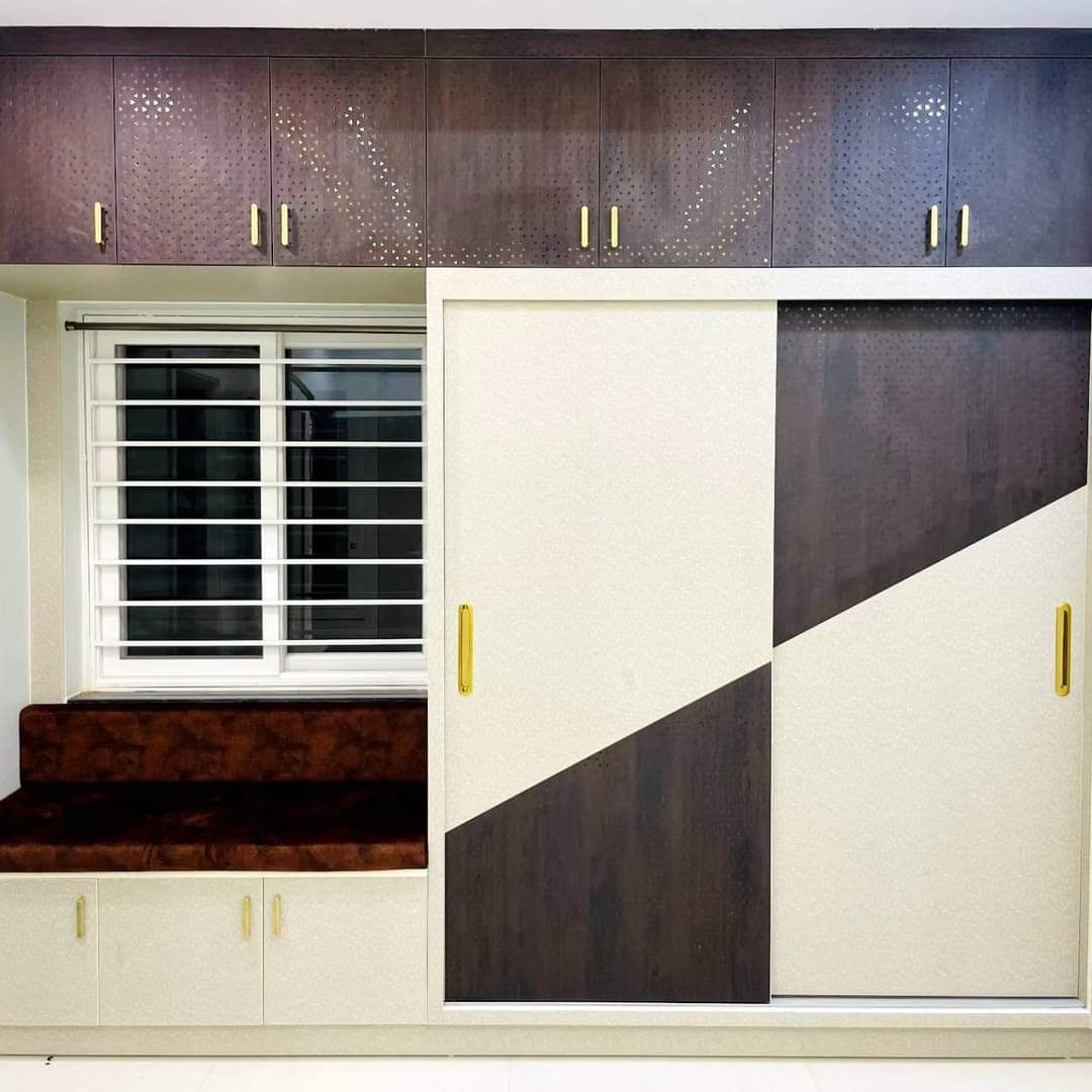 Wardrobe in 2bhk and 3 bhk interiors