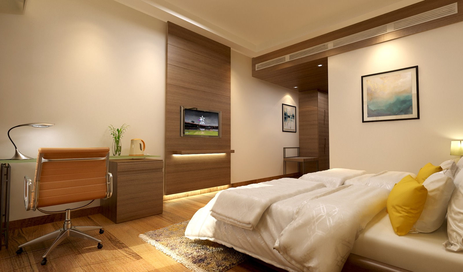 Bedroom & Master Bedroom in Hotel Interiors
