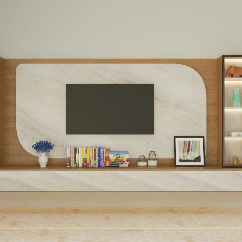 TV Unit in showroom space design