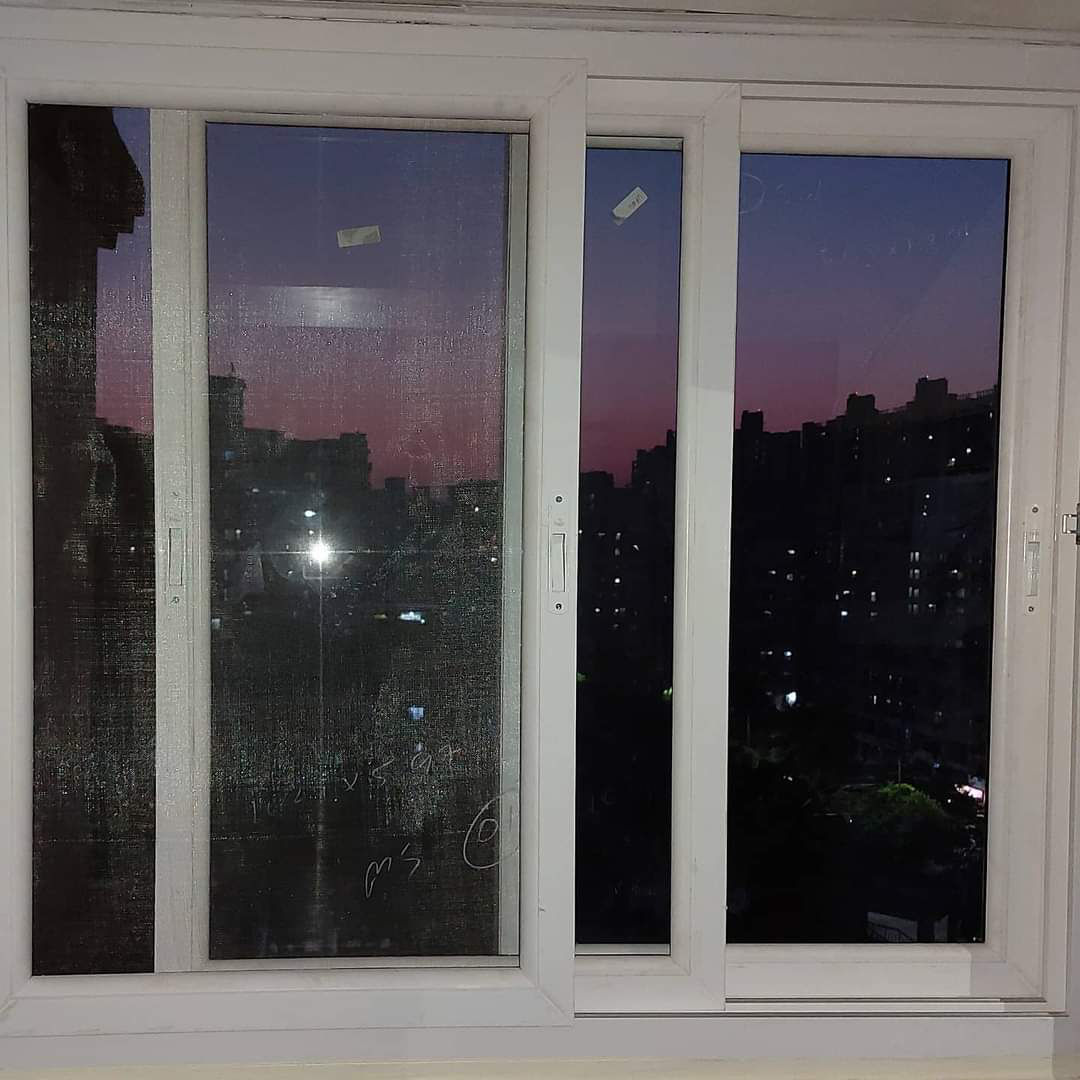 Window in upvc windows