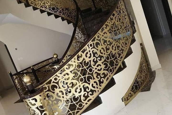 Railing Design in Amarjeet house rajauri garden