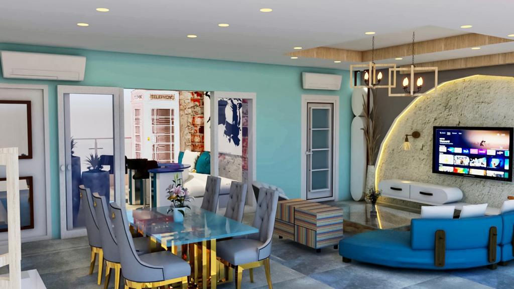 Living Room & Dining Room in Puja (Levels)