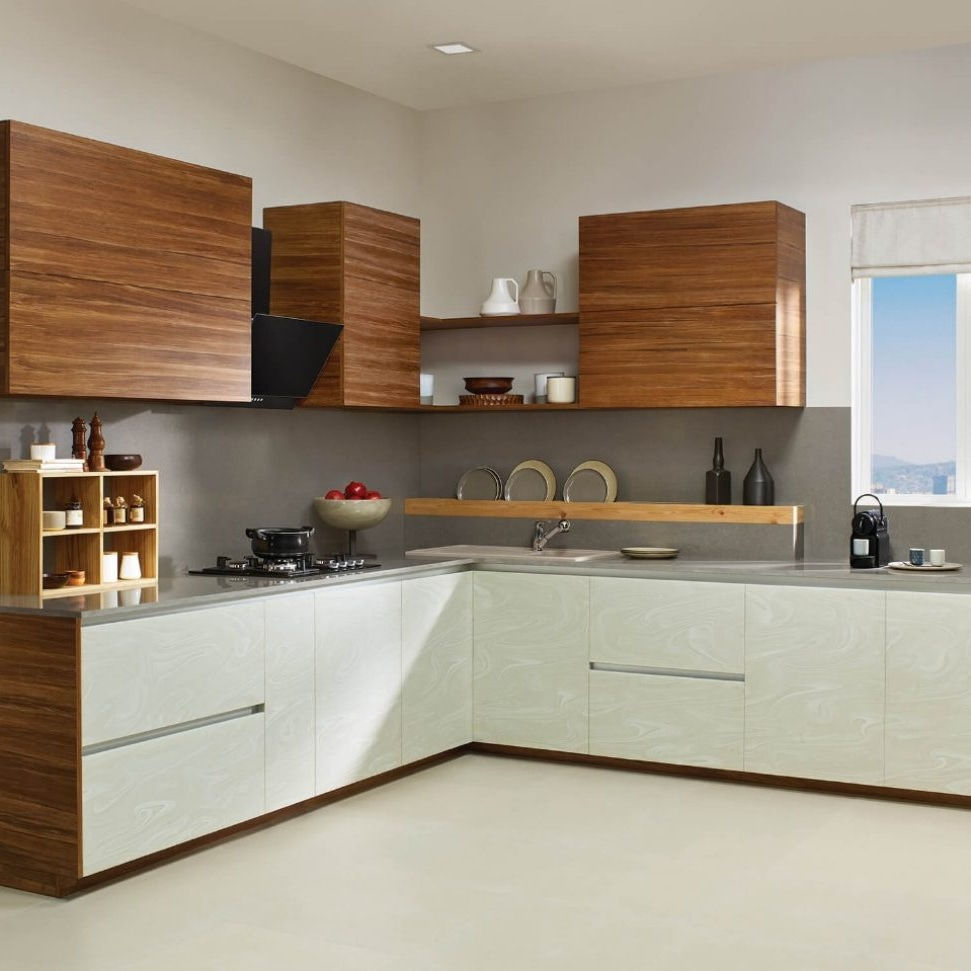Modular Kitchen & L Shaped Modular Kitchen in anagha 55/4