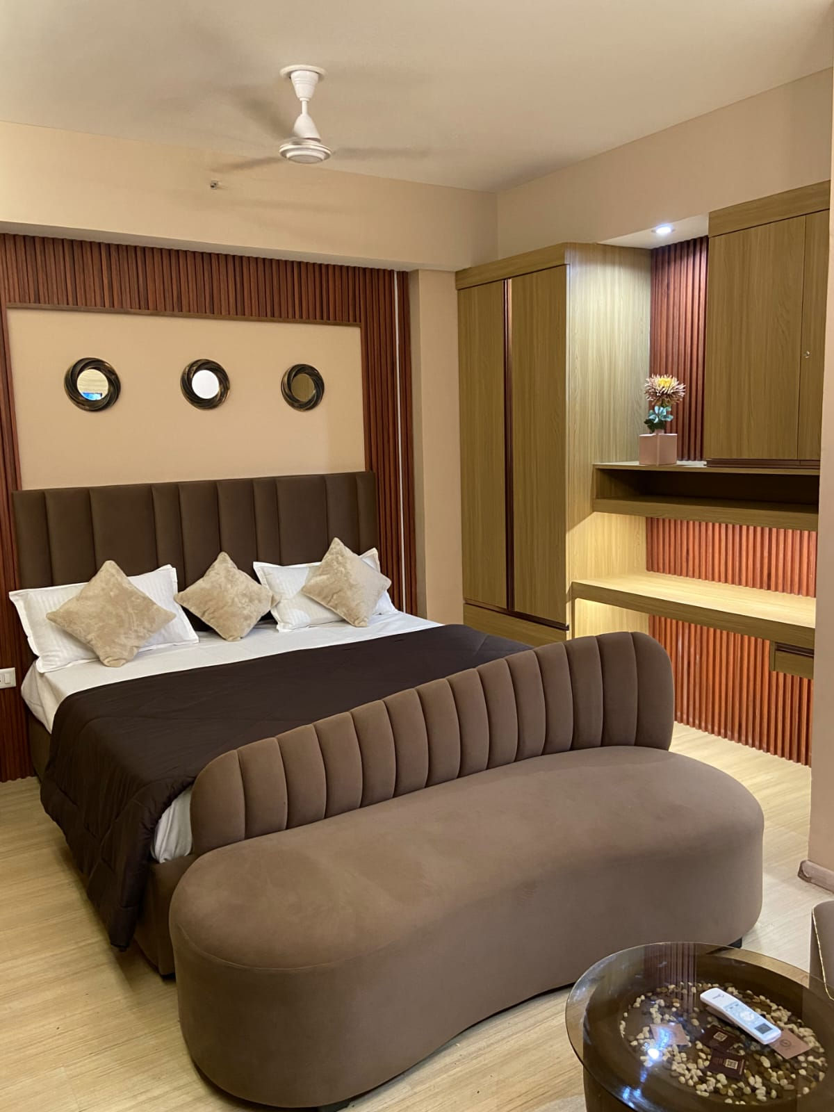 Bedroom in Studio apartment
