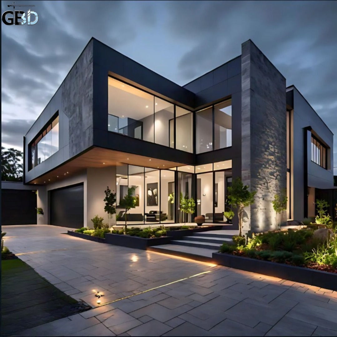Home Exterior in Pant residence