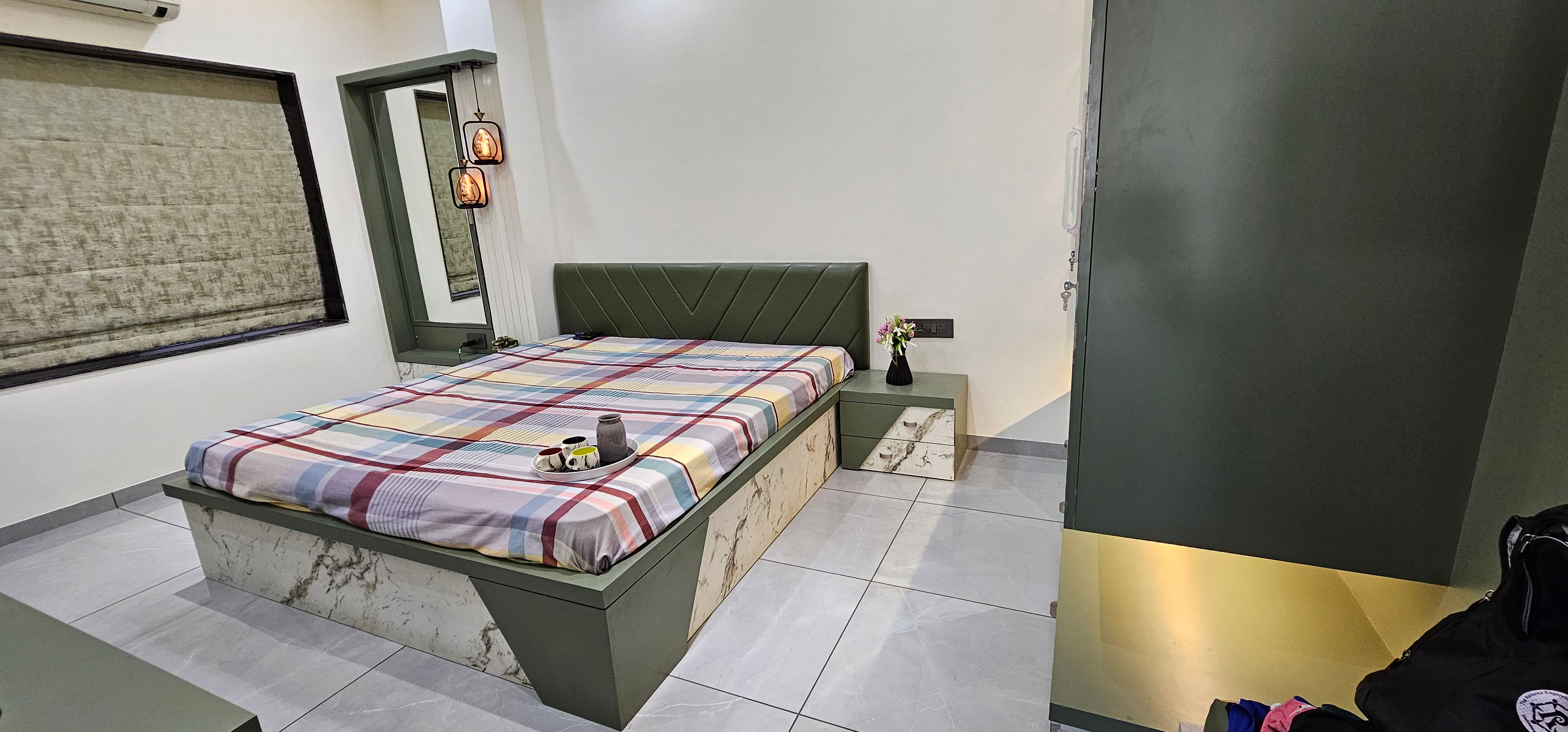 Bedroom in Bungalow at chaani