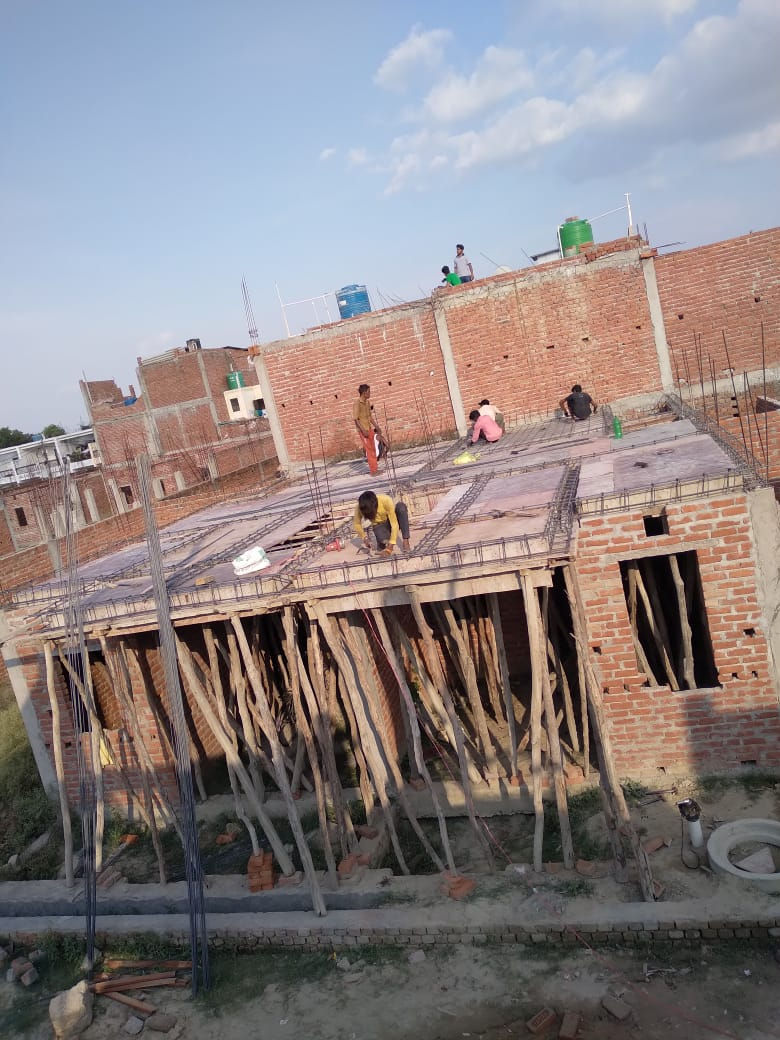 Civil Work in Awadhpuram Row Houses Colony