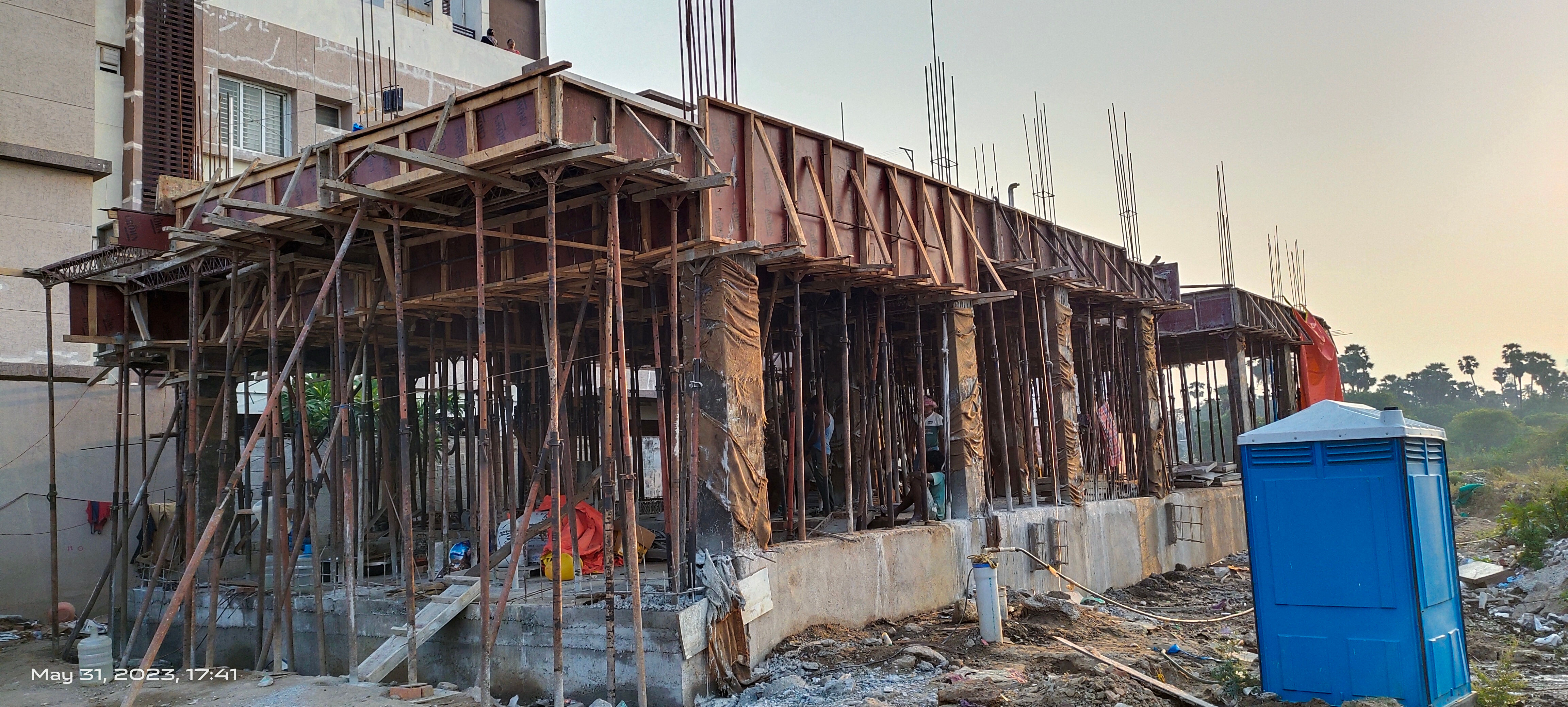 Civil Work in civil construction of 5bhk
