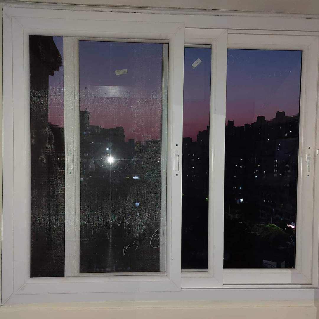 Window in upvc windows