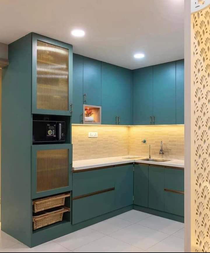 Modular Kitchen & L Shaped Modular Kitchen in Modular kitchen Design