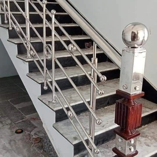 Staircase in SS railing