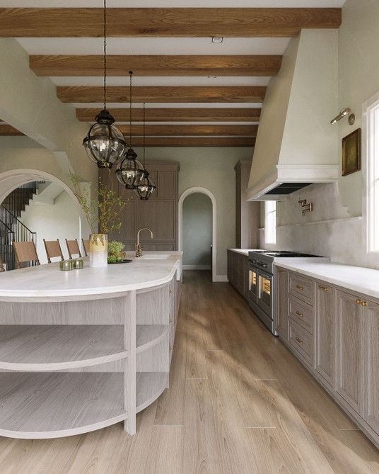 Modular Kitchen & Parallel Modular Kitchen in Gizz Residence Chicago
