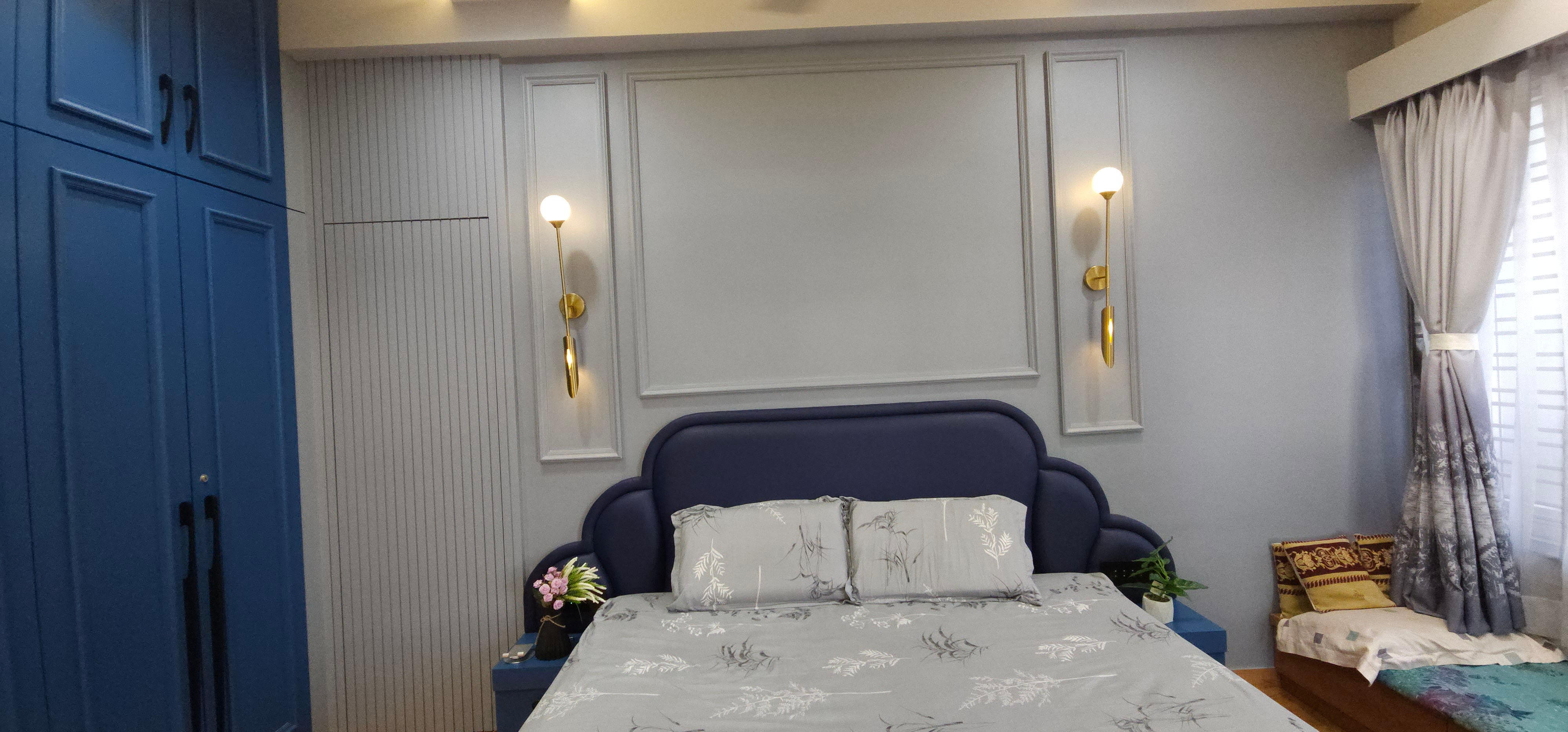 Bedroom in Bungalow at Chhani, Baroda