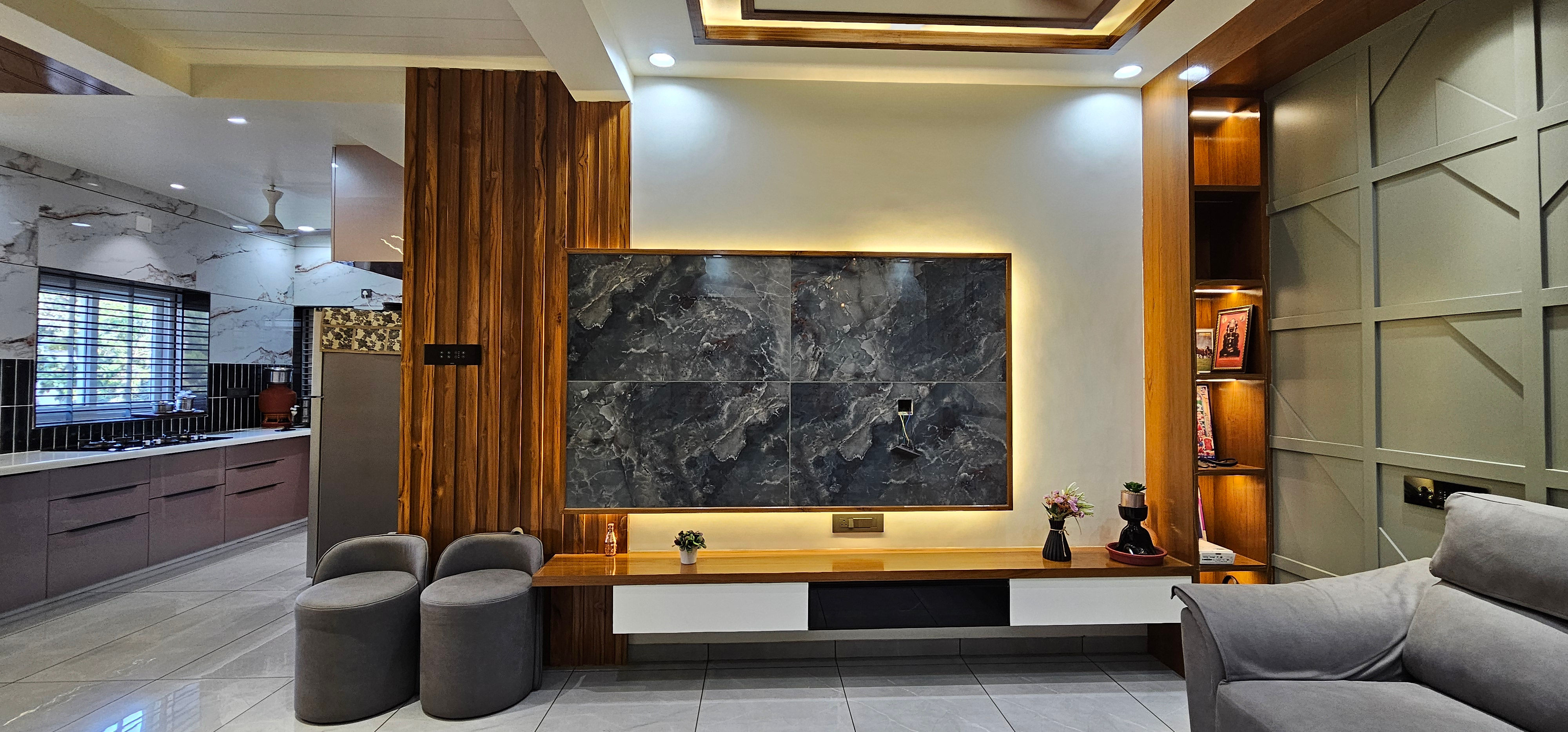 TV Unit in Bungalow at chaani