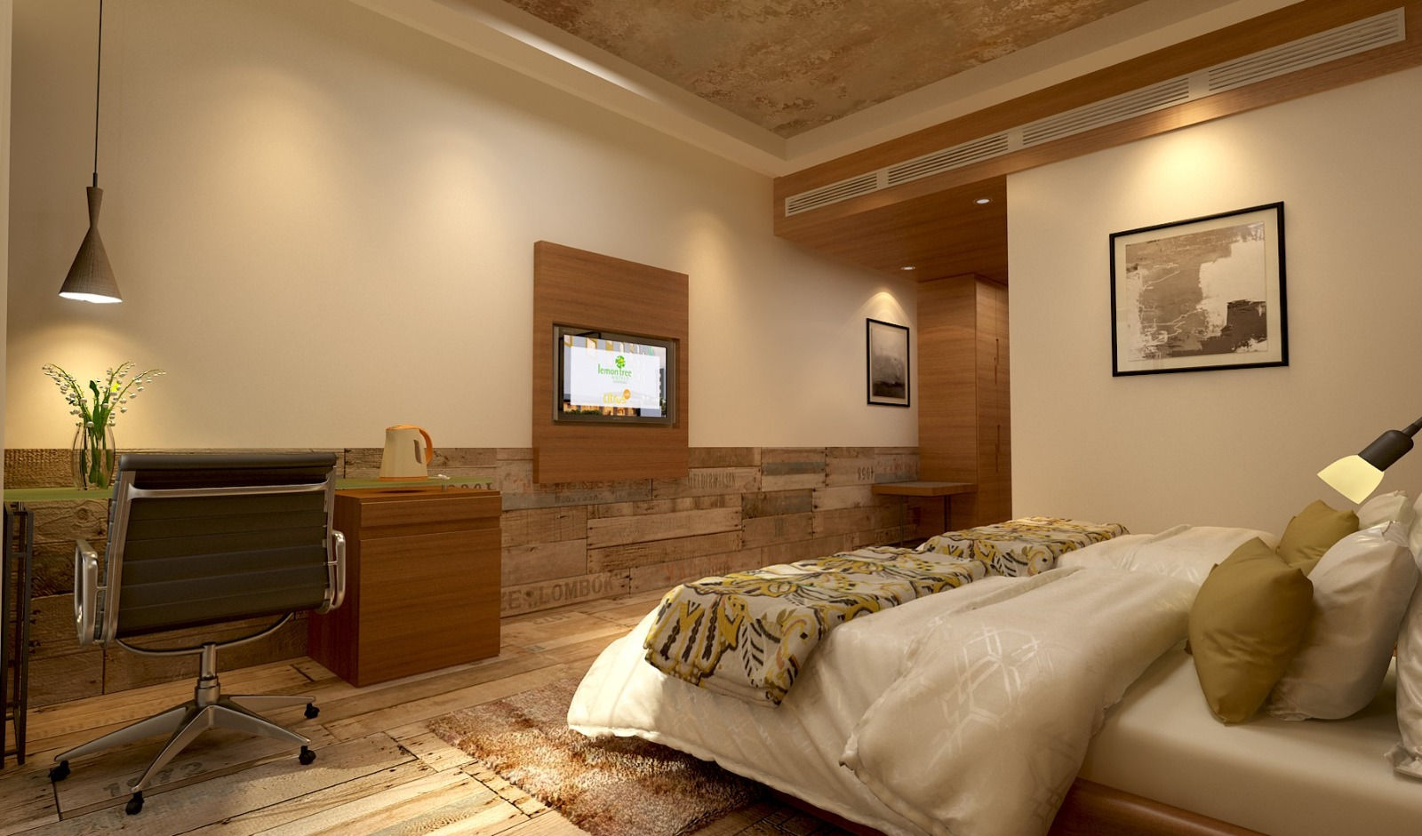Bedroom & Master Bedroom in Hotel Interiors