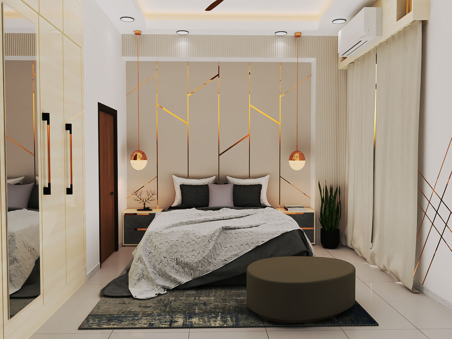 Bedroom in noida home