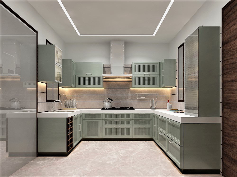 Modular Kitchen & U Shaped Modular Kitchen in Harjinder Singh Ff