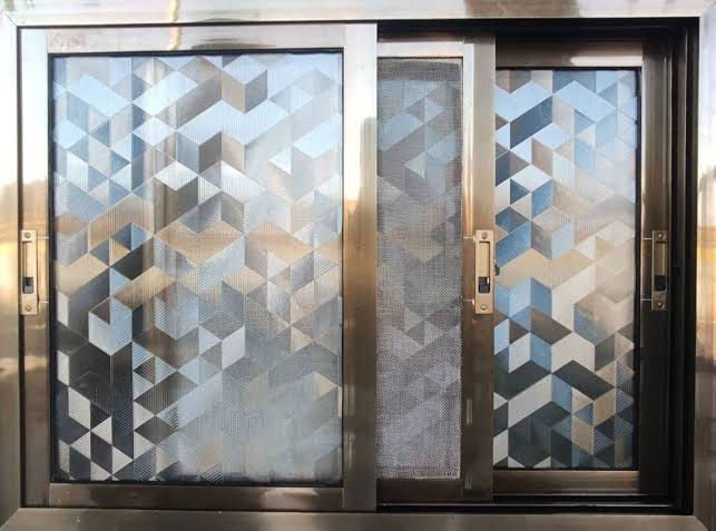 Window in aluminium windows