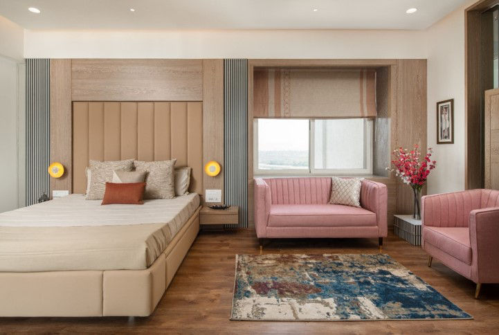 Bedroom in santosh baheti
