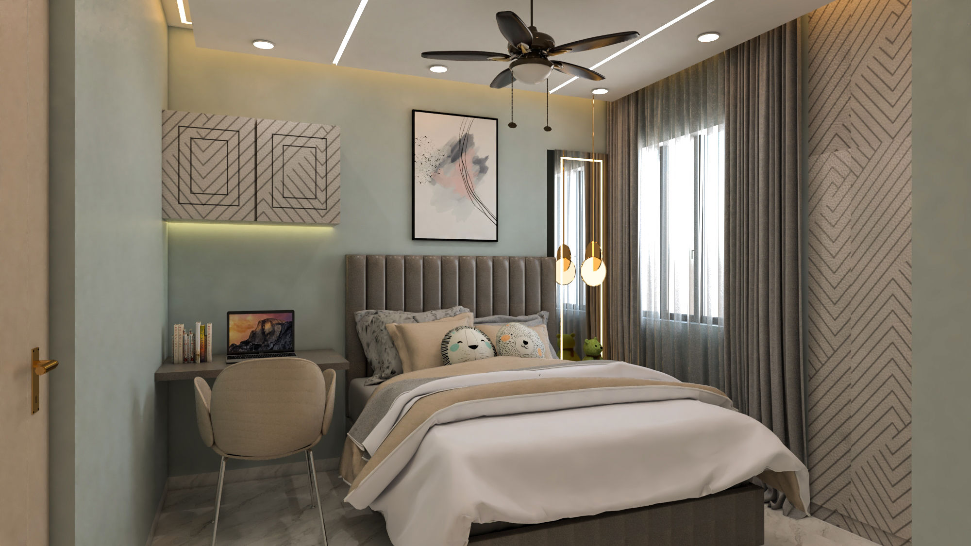 Kids Room in Lodha Splendora