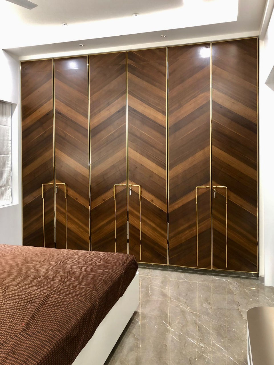 Wardrobe in Bedrooms and Living Room Project