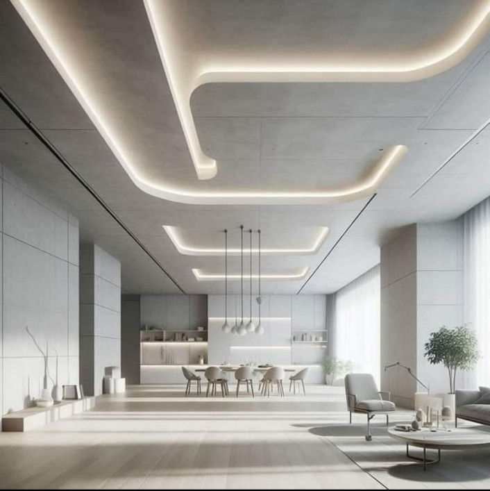 Corridor in Veeru Ji Pop False Ceiling Contractor