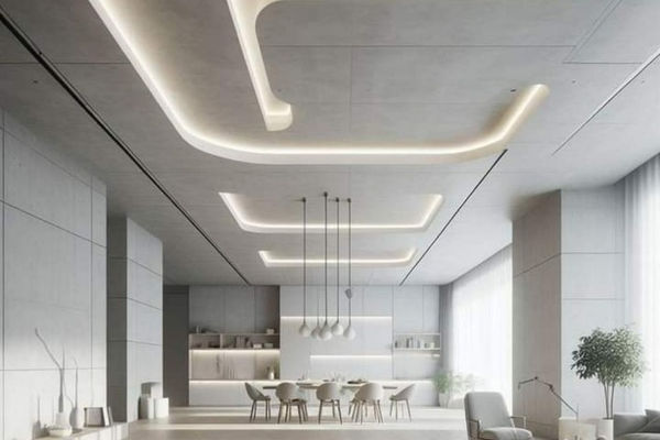 Corridor in Veeru Ji Pop False Ceiling Contractor