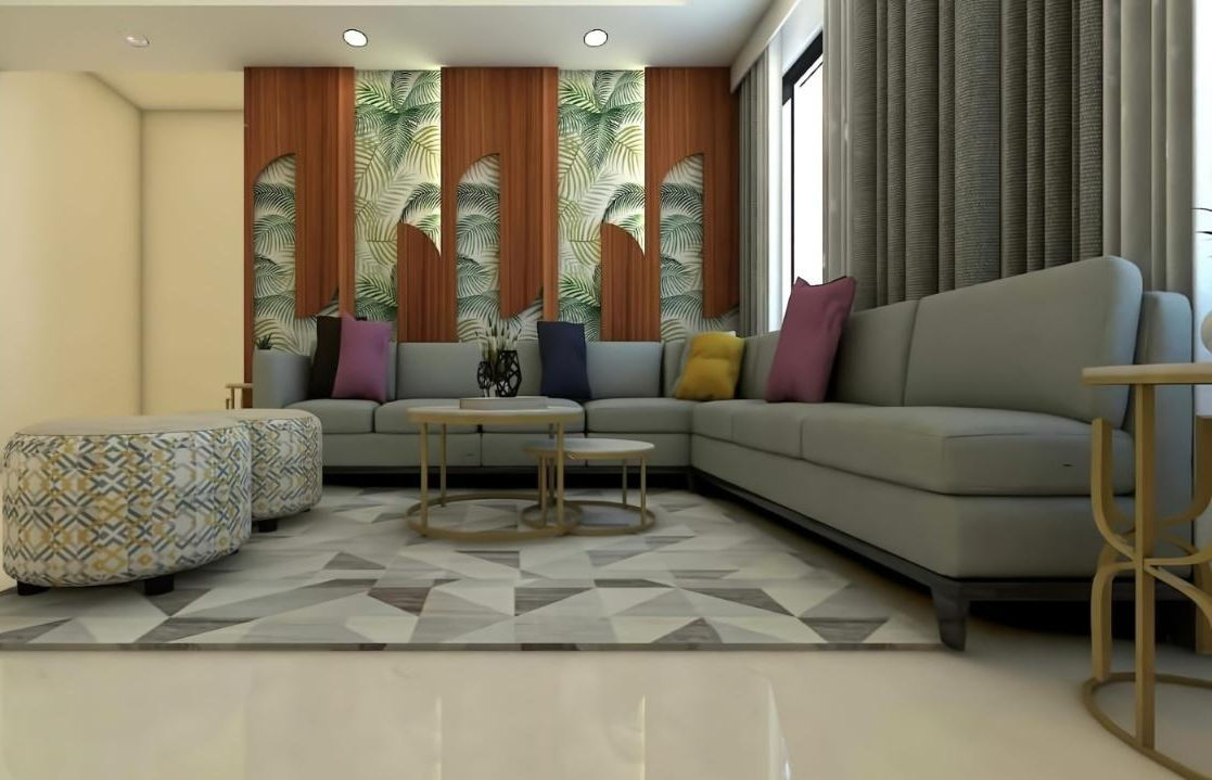 Living Room in living room with dining