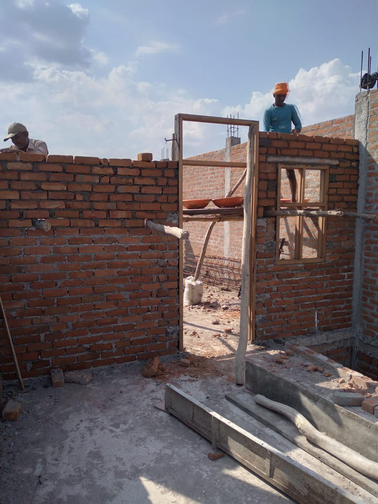 Civil Work in Awadhpuram Row Houses Colony
