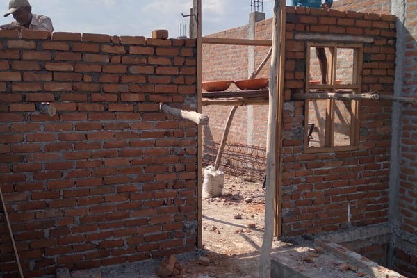 Civil Work in Awadhpuram Row Houses Colony