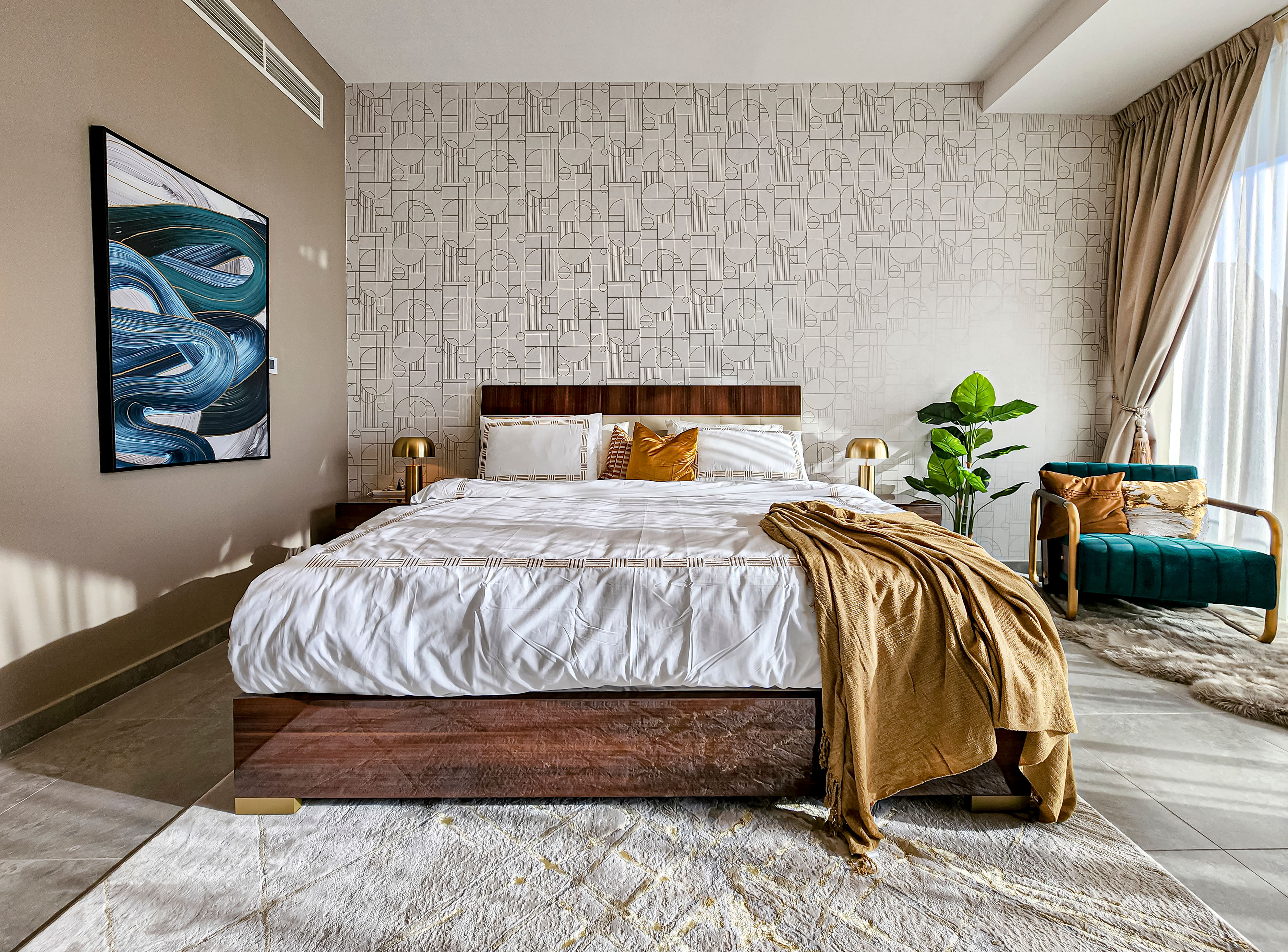 Master Bedroom in The Plum