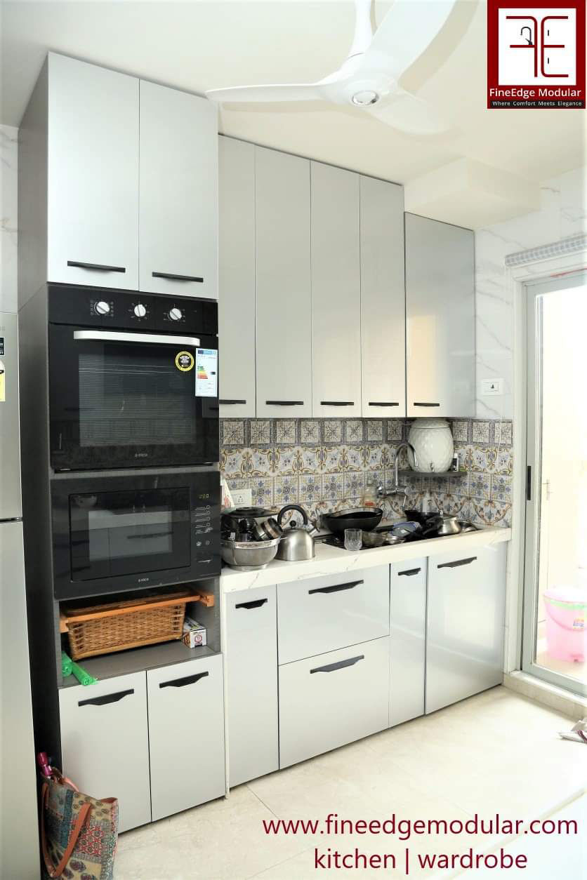 Modular Kitchen & Straight Modular Kitchen in FINE EDGE MODULAR