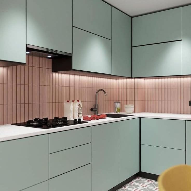 U Shaped Modular Kitchen in Modular kitchen