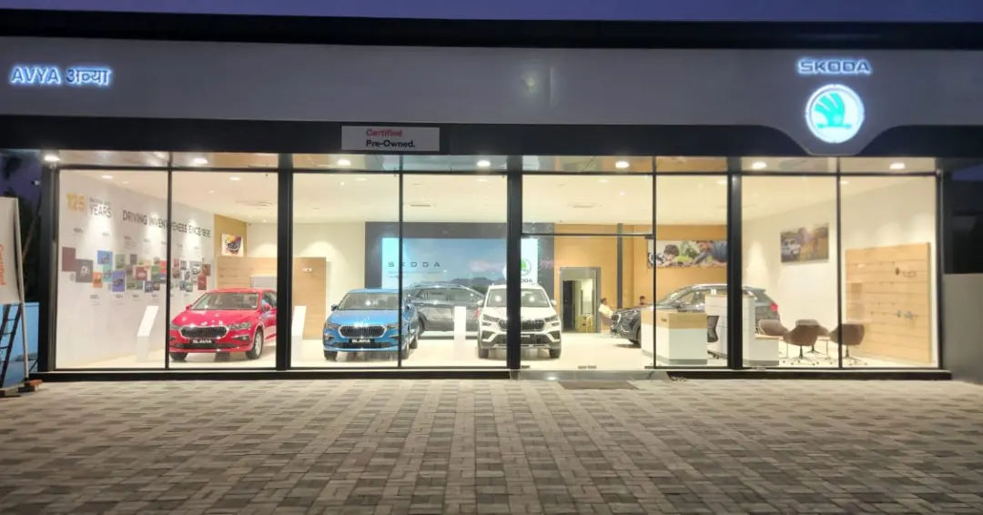 Showroom in Avya Skoda