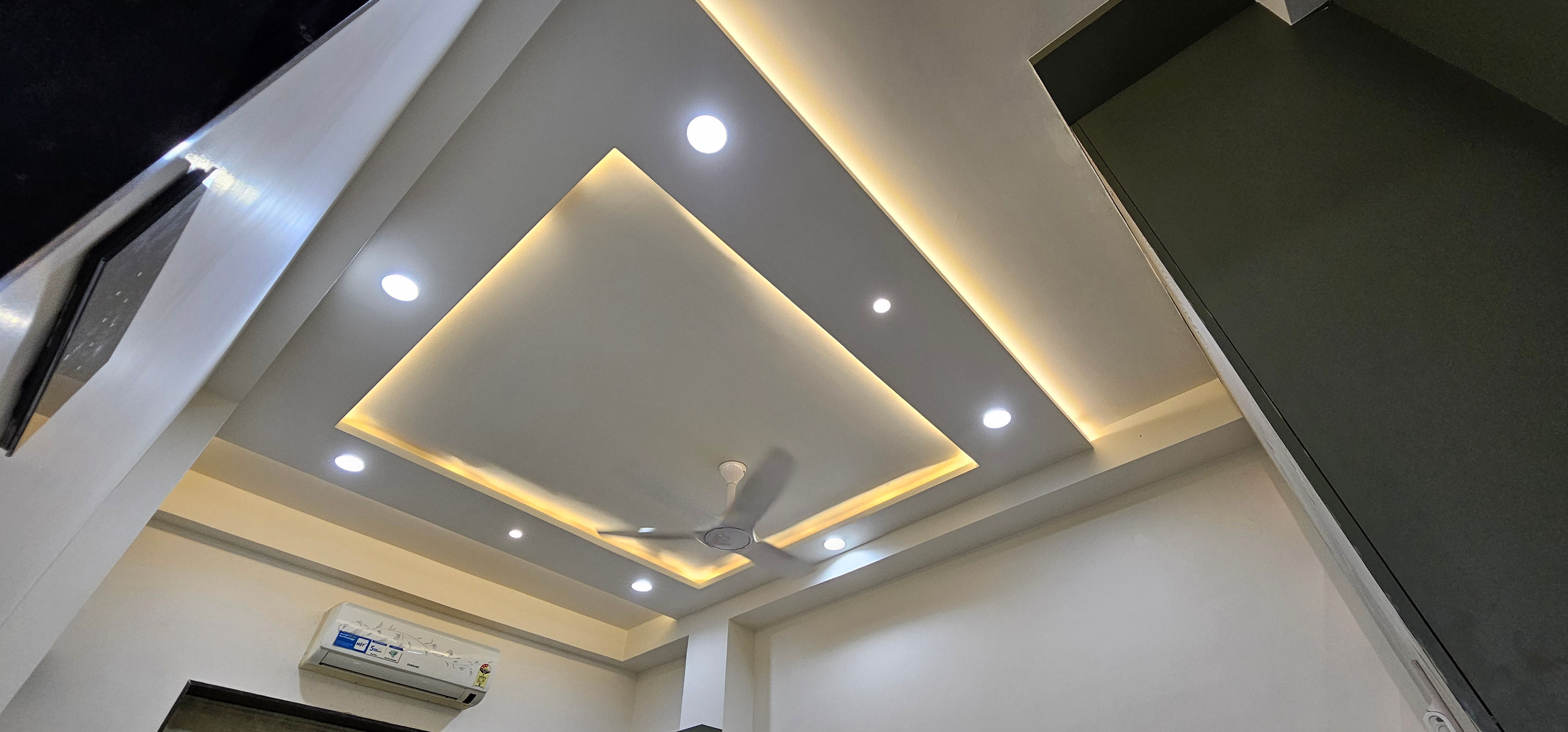 False Ceiling in Bungalow at chaani