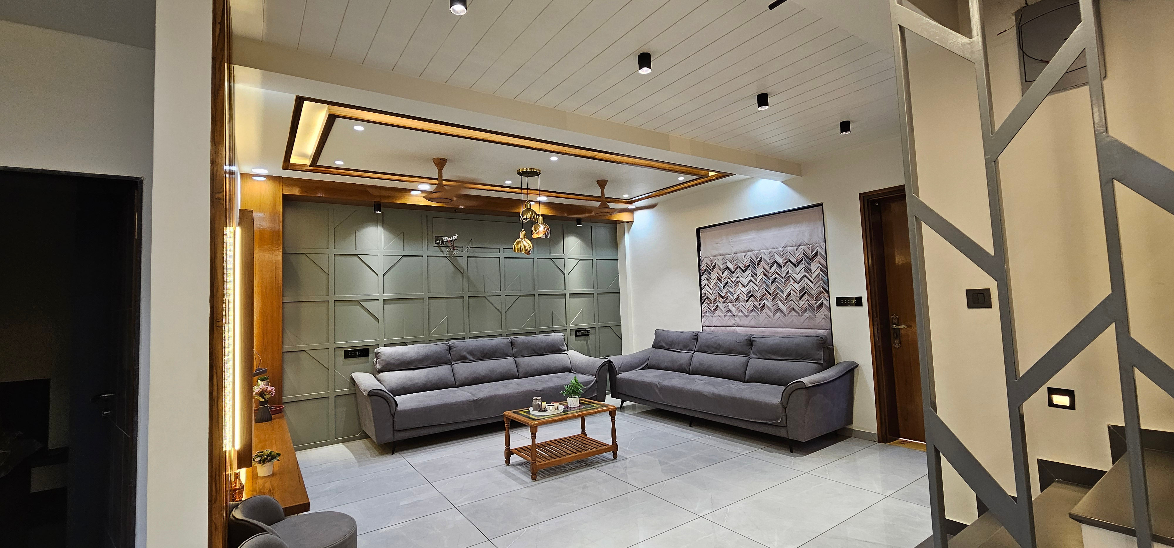 Living Room in Bungalow at chaani
