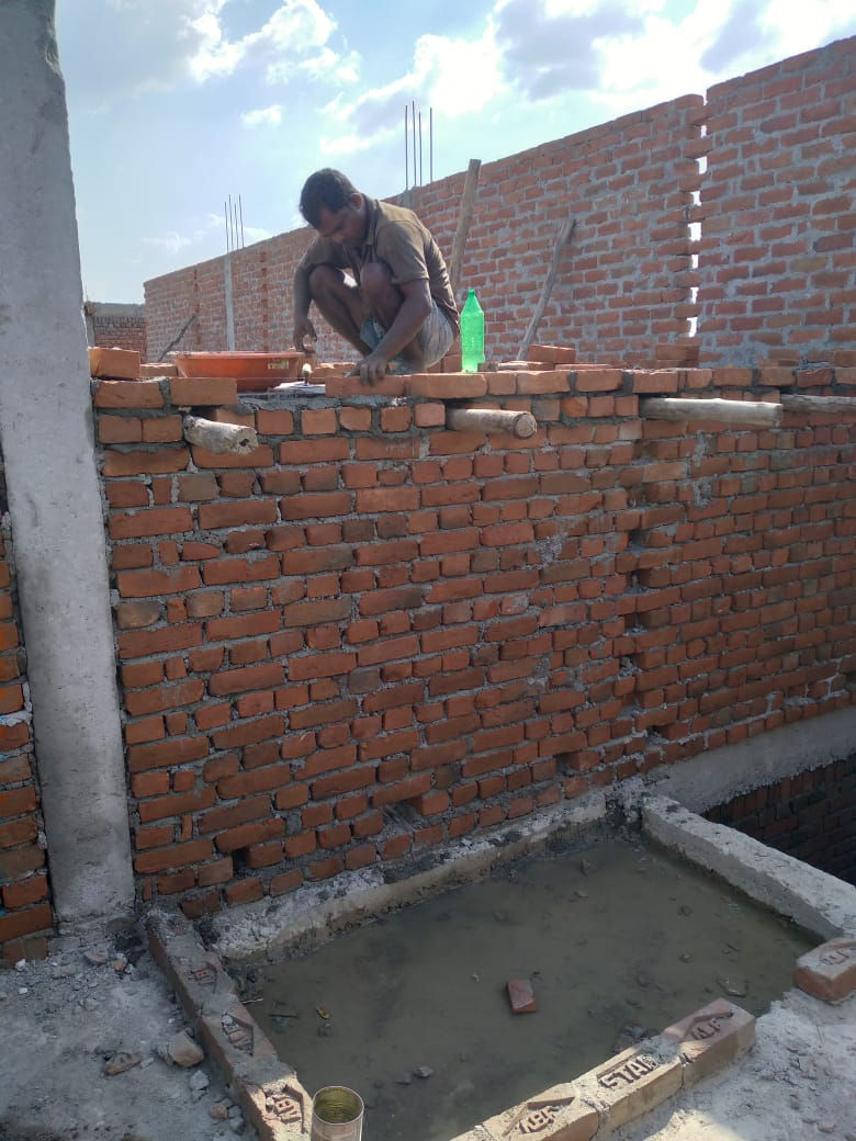 Civil Work in Awadhpuram Row Houses Colony