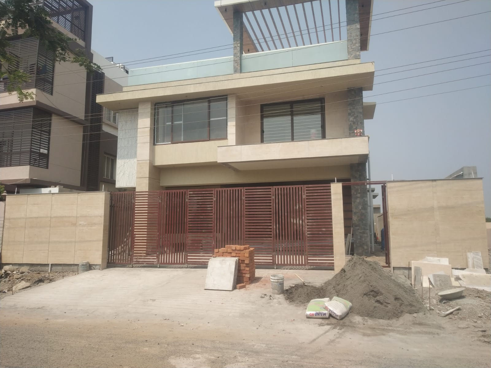 Civil Work in civil construction of 5bhk