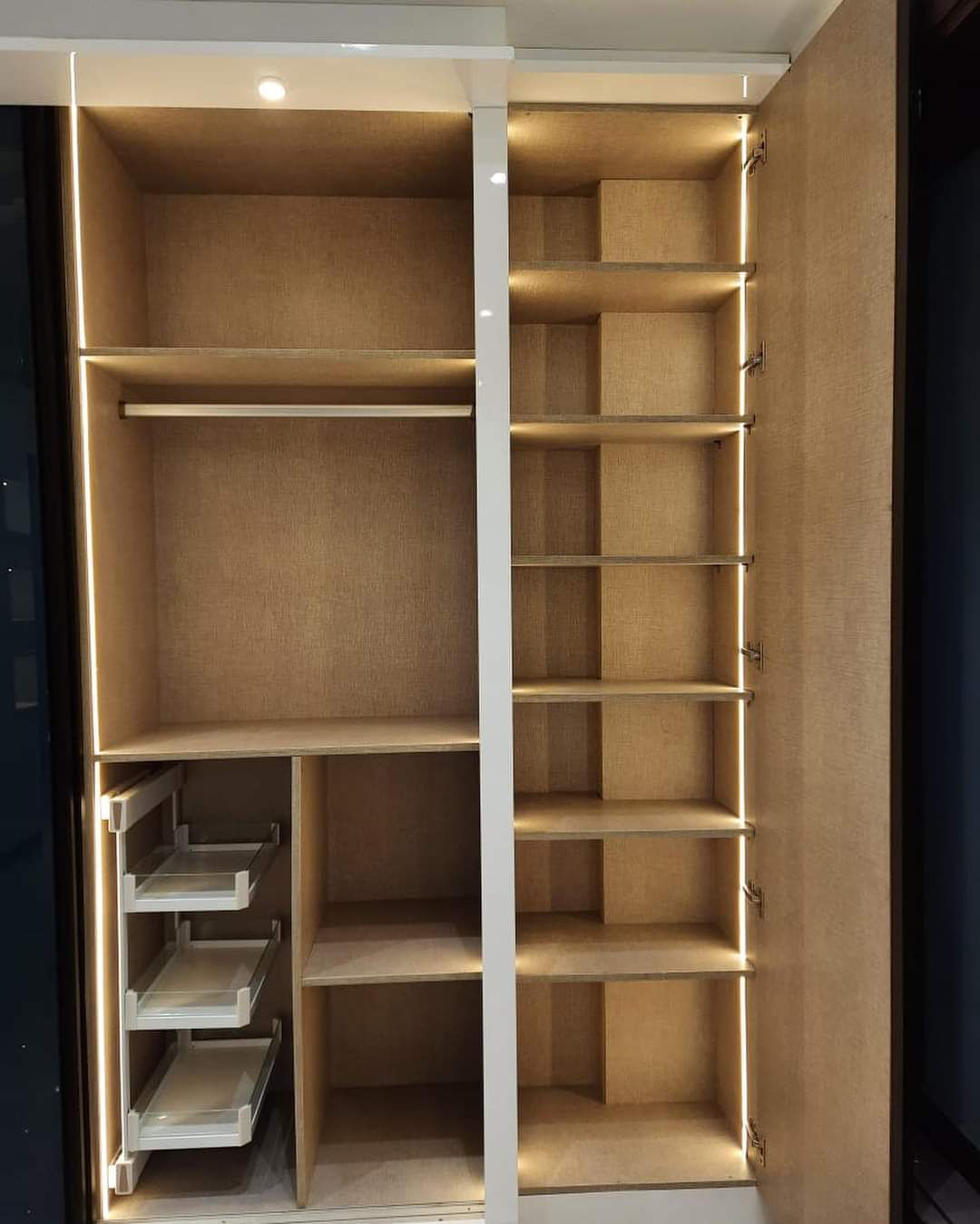 Wardrobe in green park