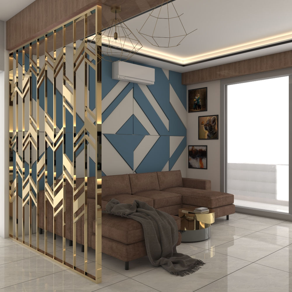 Living Room in Residence Gurugram