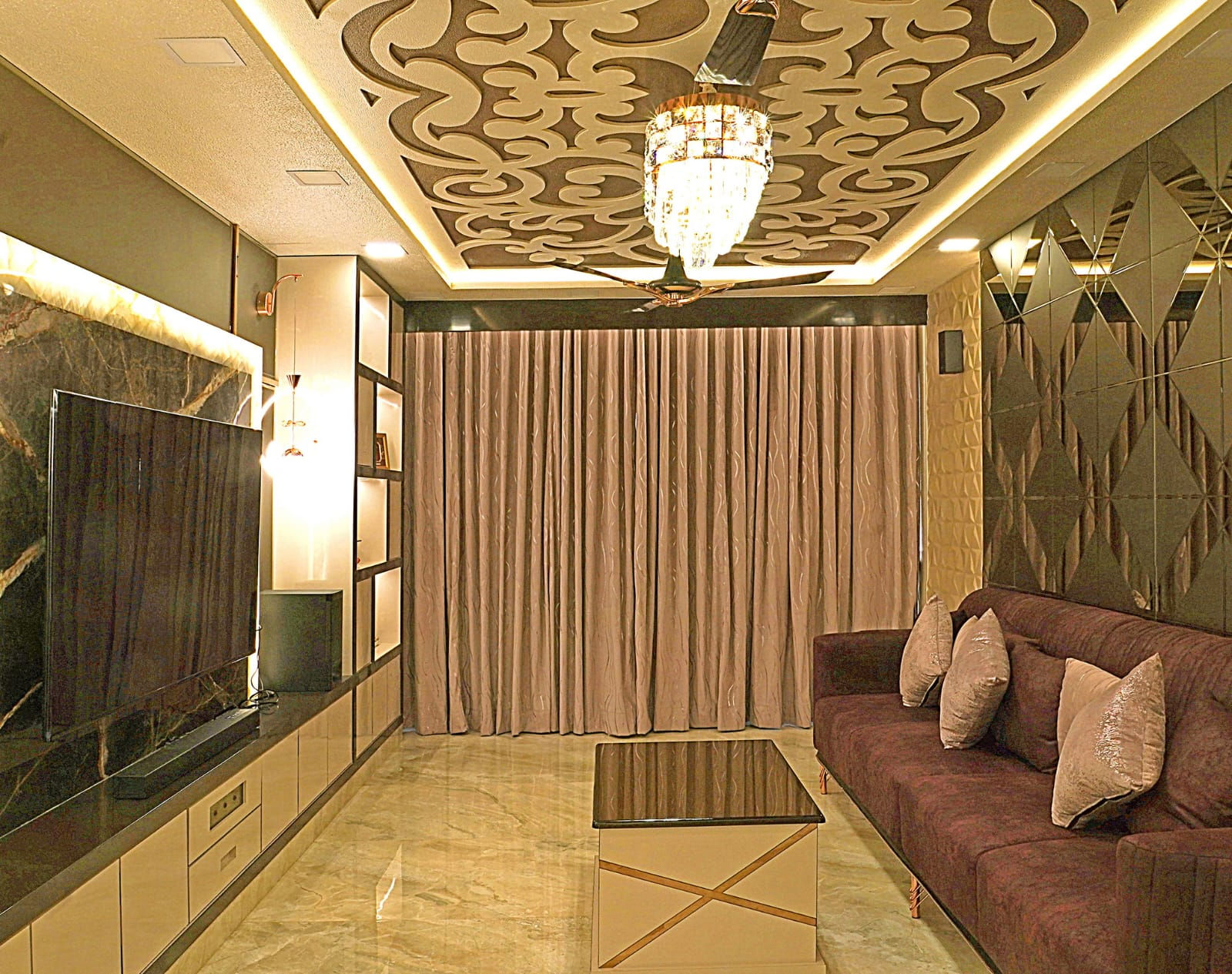 Living Room in crystal tower
