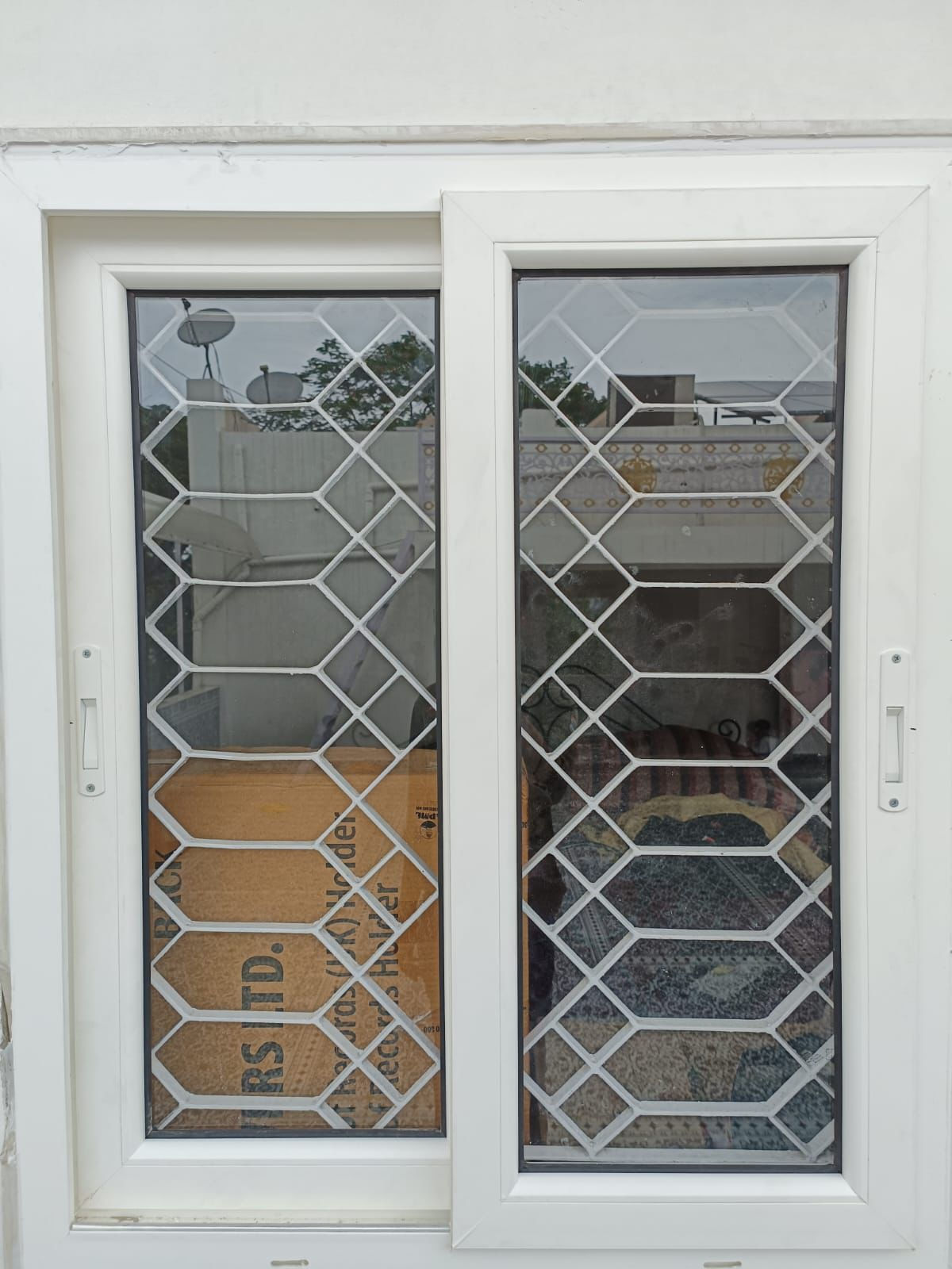 Window in Sliding Doors in Residence