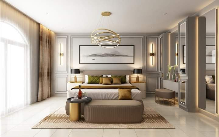 Master Bedroom in Home interior work