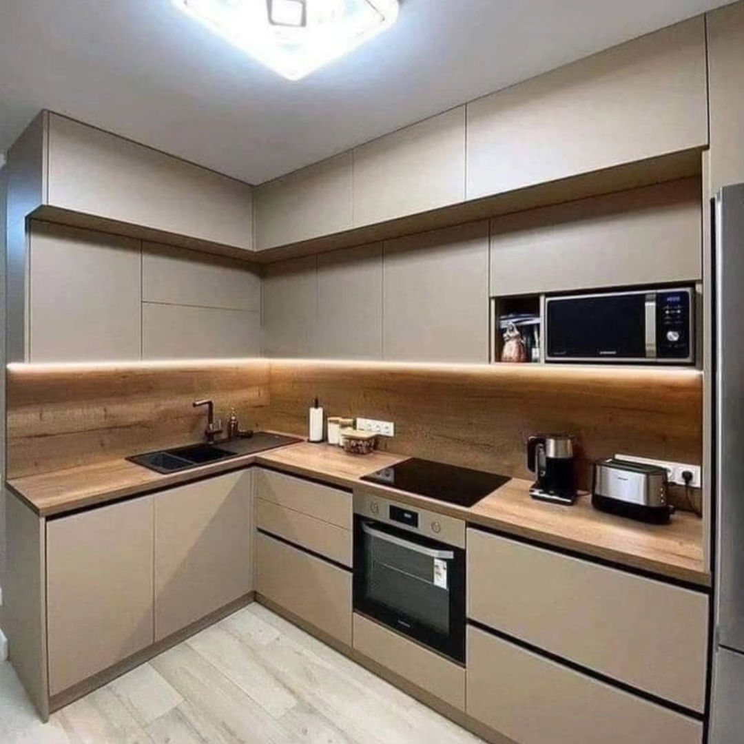 Modular Kitchen & L Shaped Modular Kitchen in Office Furniture and Modular Kitchen