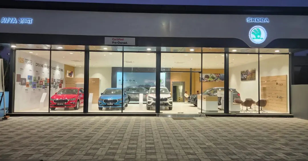 Showroom in Avya Skoda